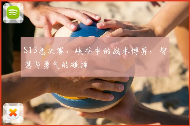 S13总决赛，峡谷中的战术博弈，智慧与勇气的碰撞