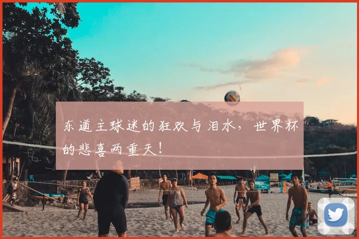 东道主球迷的狂欢与泪水，世界杯的悲喜两重天！